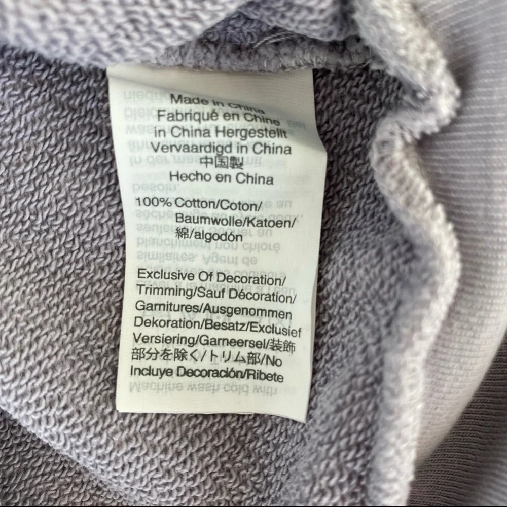 Madewell x Karen Walker Garment Dyed Sweatshirt XS